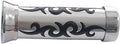 One griffgummi tribal pr. retaining loop triba chrome-black
