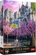Trefl legpuzzel 1000 stukjes - notre-dame cathedral of paris - premium plus.