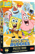 Trefl puzzel 1000 stukjes - spongebob squarepants - premium plus fsc.