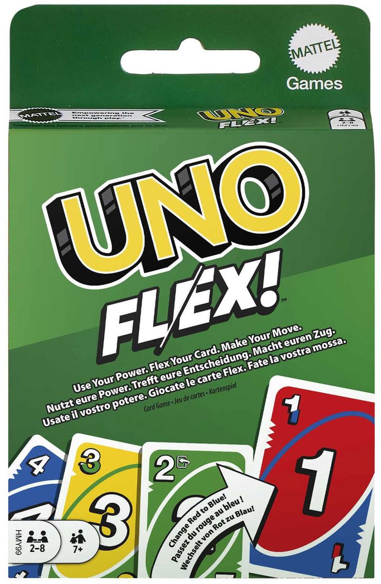 Mattel Uno Flex-Kartenspiel