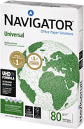 Navigator kopieerpapier universal a4 80 gram 1 doos met 5 pakken á 500 vellen