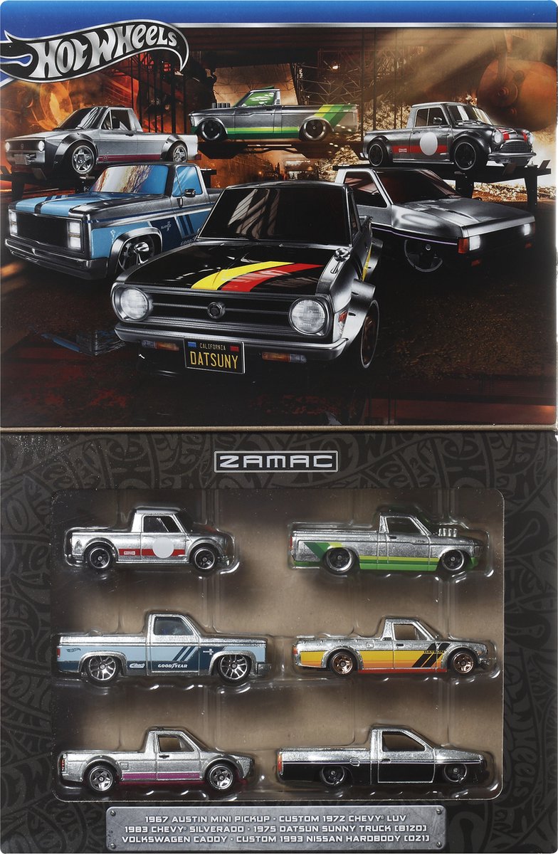 Hot wheels zamac themed 6-pack