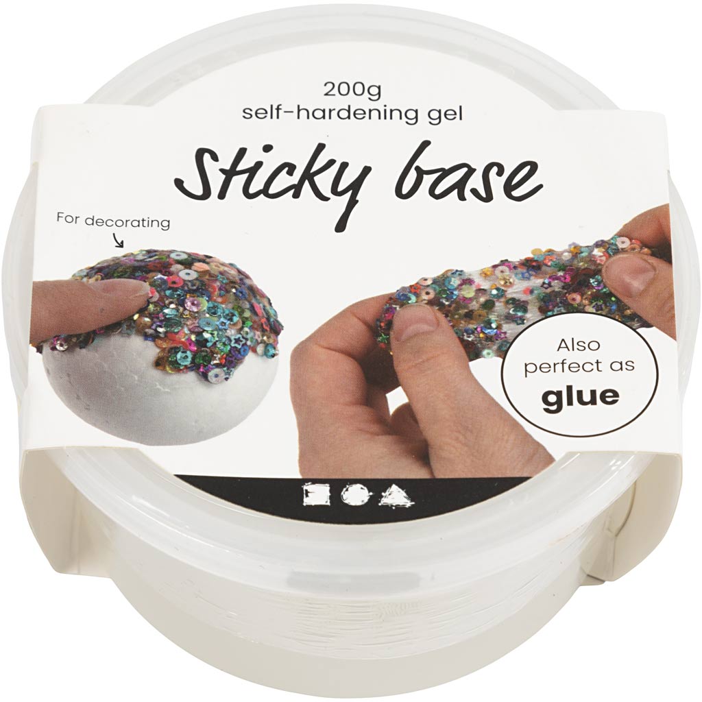Creativ company sticky base boetseergel, 200gr