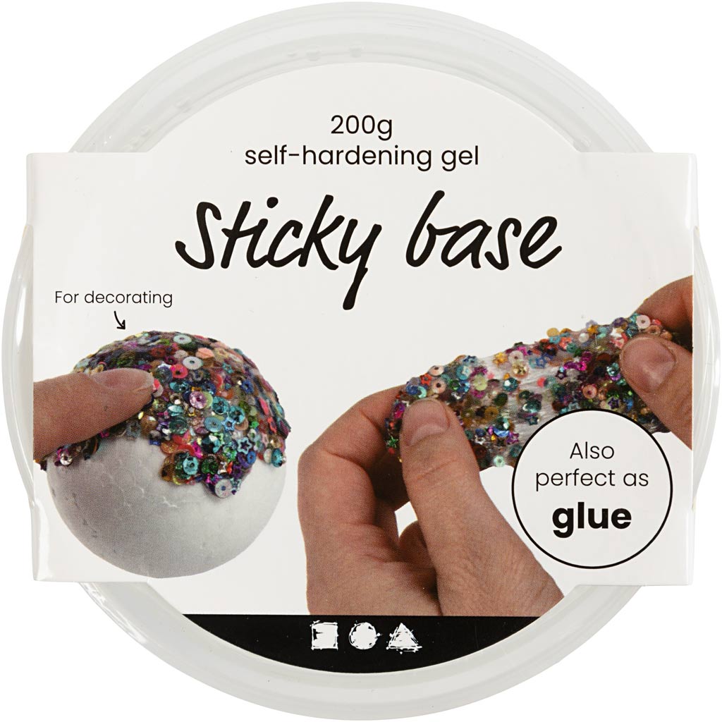 Creativ company sticky base boetseergel, 200gr
