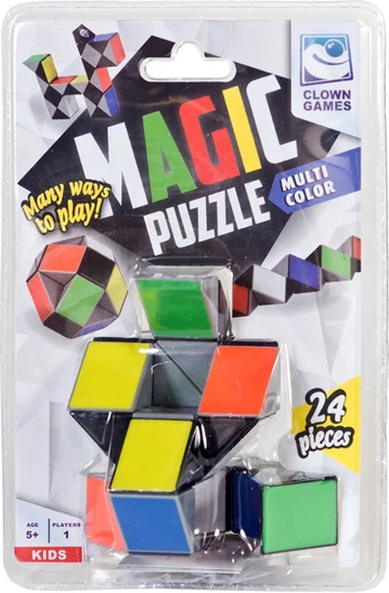 Clown-Spiele, Clown-Zauberpuzzle, Farbe