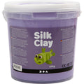 Silk clay paars – zelfhardende klei – zachte lichtgewicht boetseerklei – 650 gram