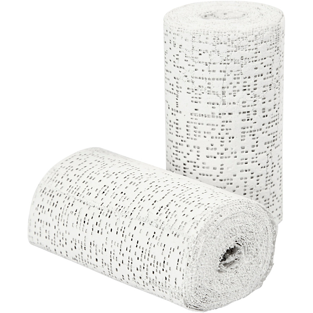 Creativ Company Gipsbinde, 2 Rollen – 2,7 m