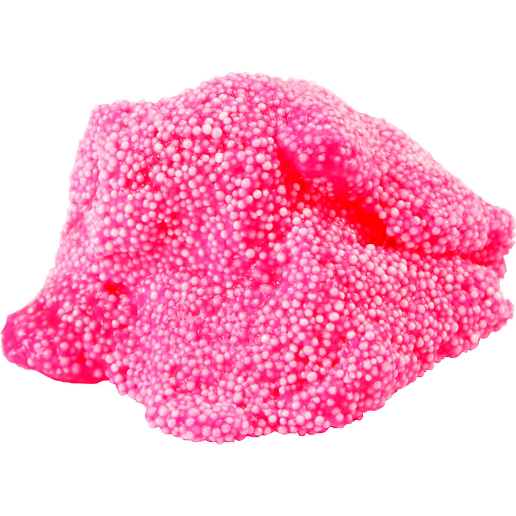 Schaumknete - neonpink, 35 g.