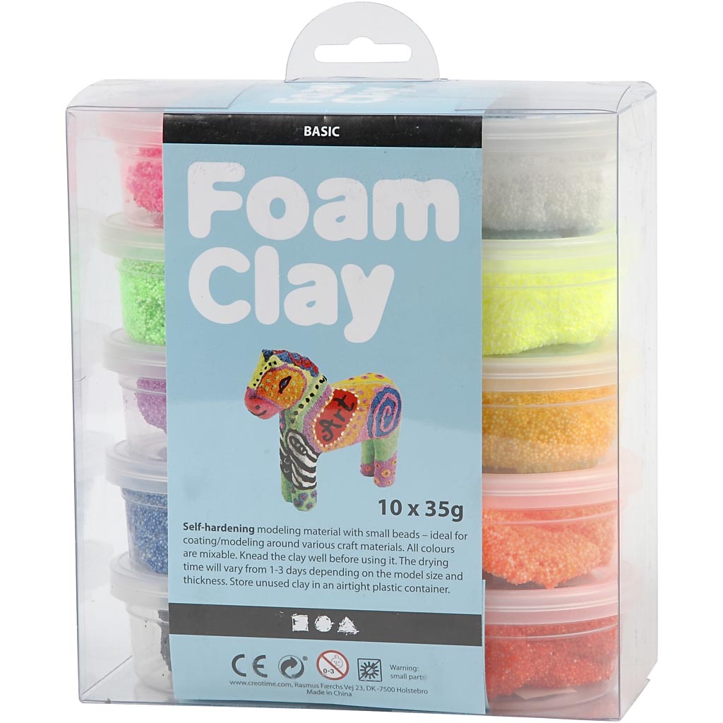 Foam clay https: www.cchobby.nl foam-clayr-ass-farver-10x35-g-1-pk