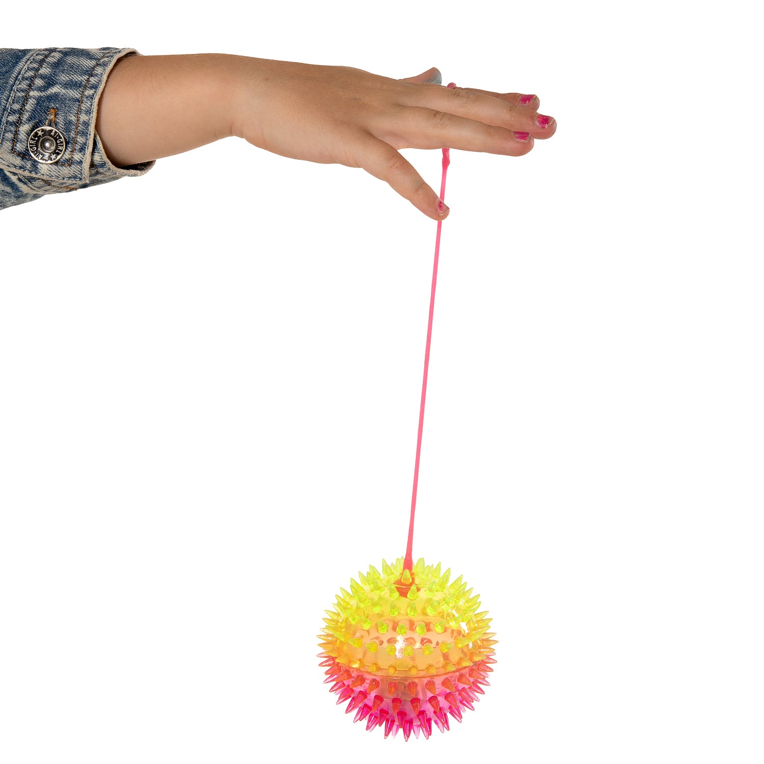 Glänzender Bungee-Ball