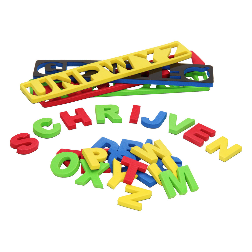 Magnetische Schaumstoffbuchstaben, 26 Stück.