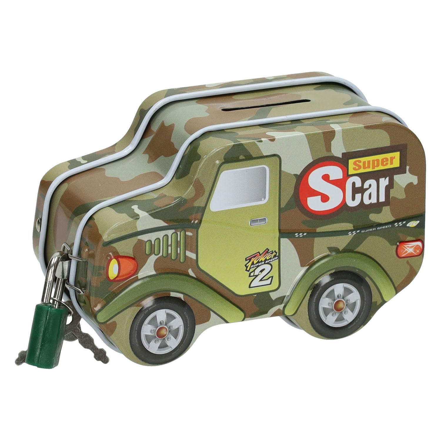 Blechgeldkasten-Auto