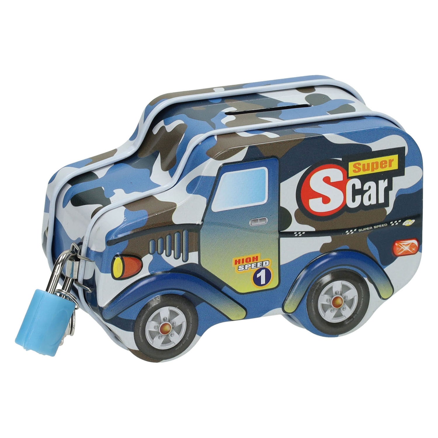 Blechgeldkasten-Auto