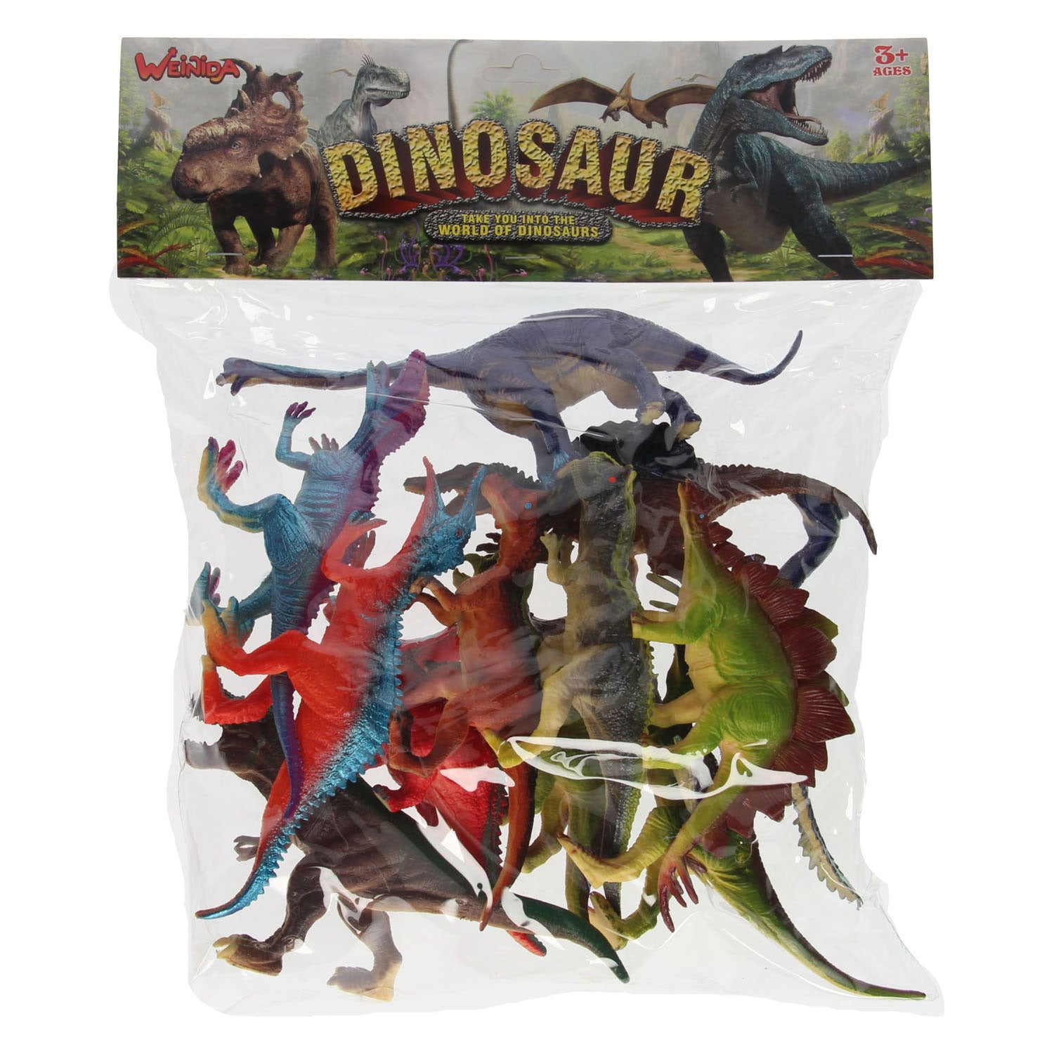 Lobbes speelgoed bv dino's, 12st.