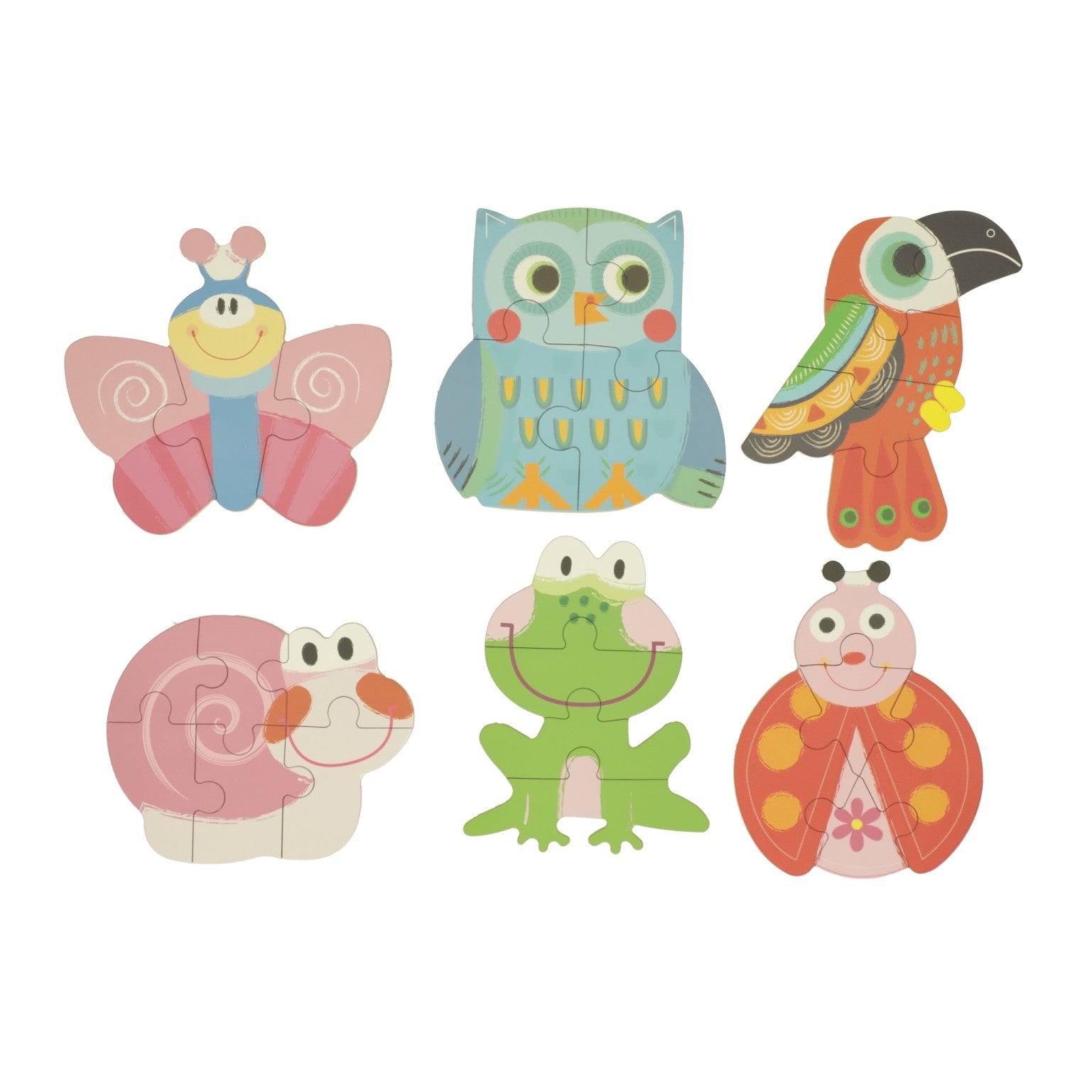 Meine ersten 6 Puzzles in der Dose – Tiere