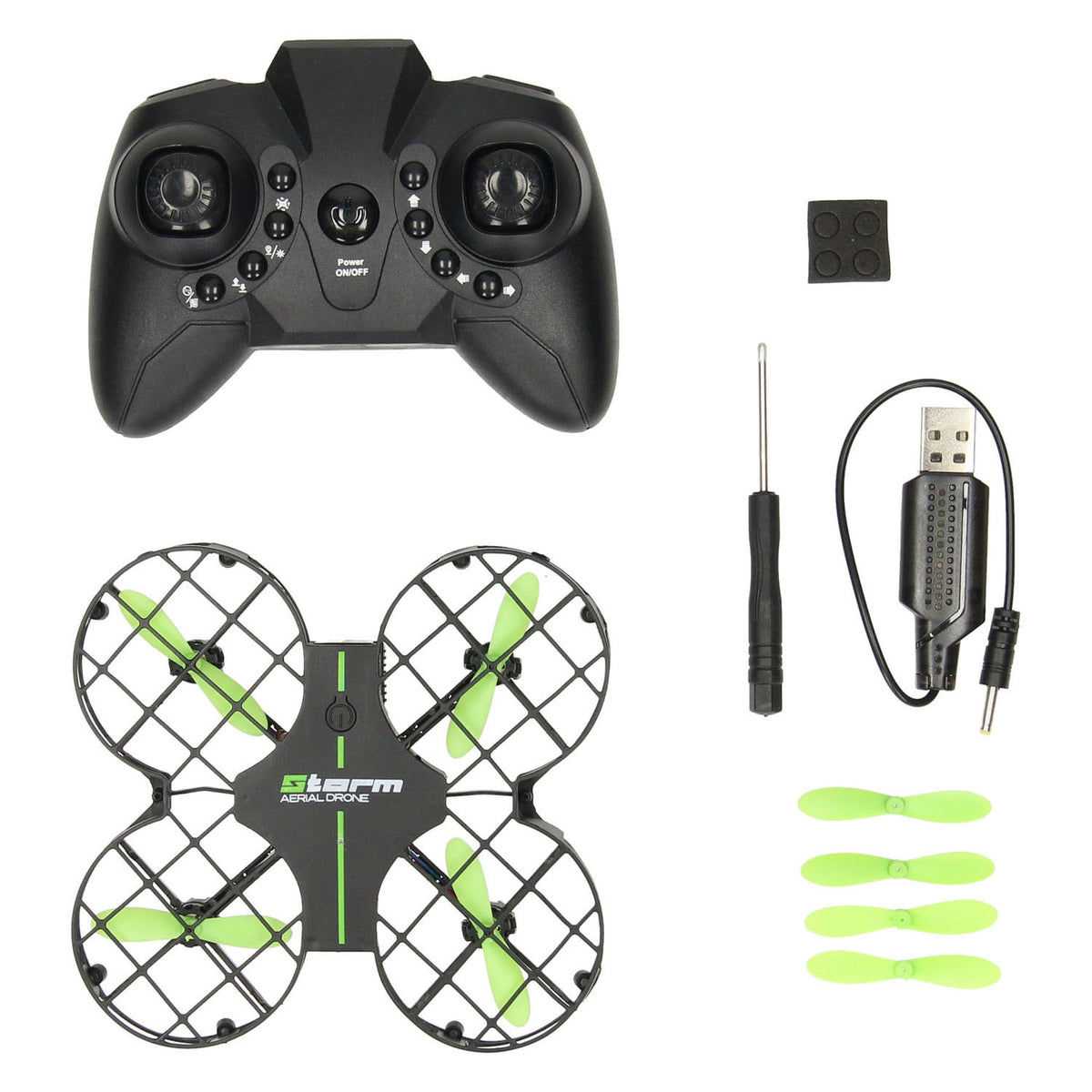 Rc bestuurbare drone zwart