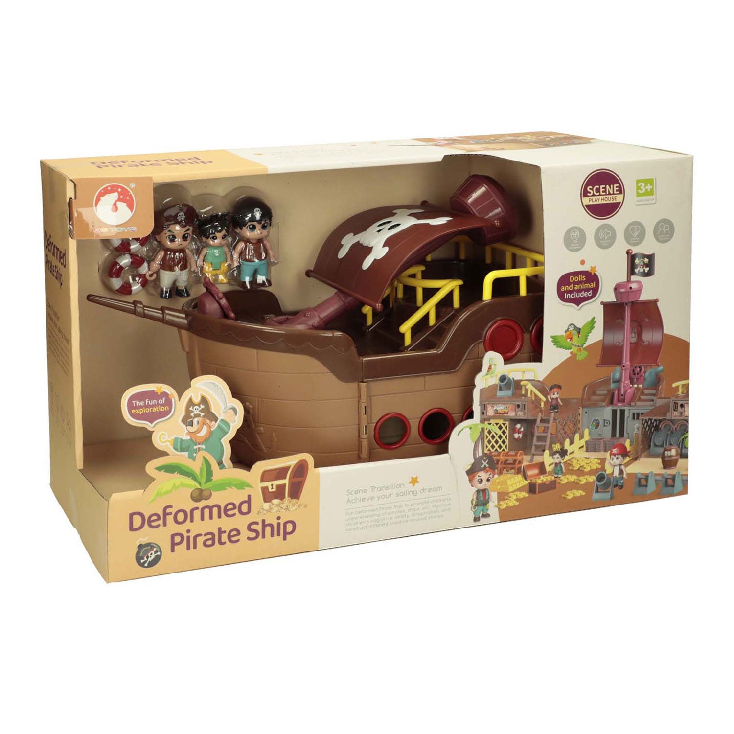 Piratenschiff-Spielset
