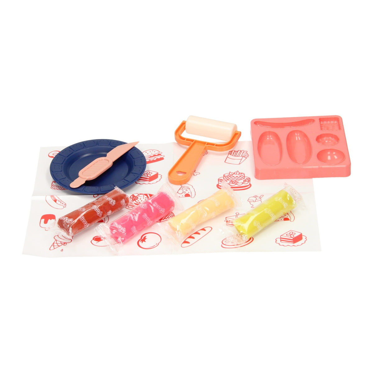 Lobbes Ton-Set „Gesundes Sandwich“ – 4 Farben
