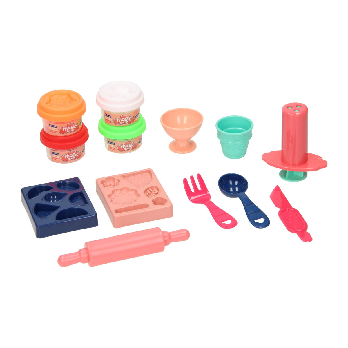 Lobbes Ton-Dessertset – 4 Tontöpfe