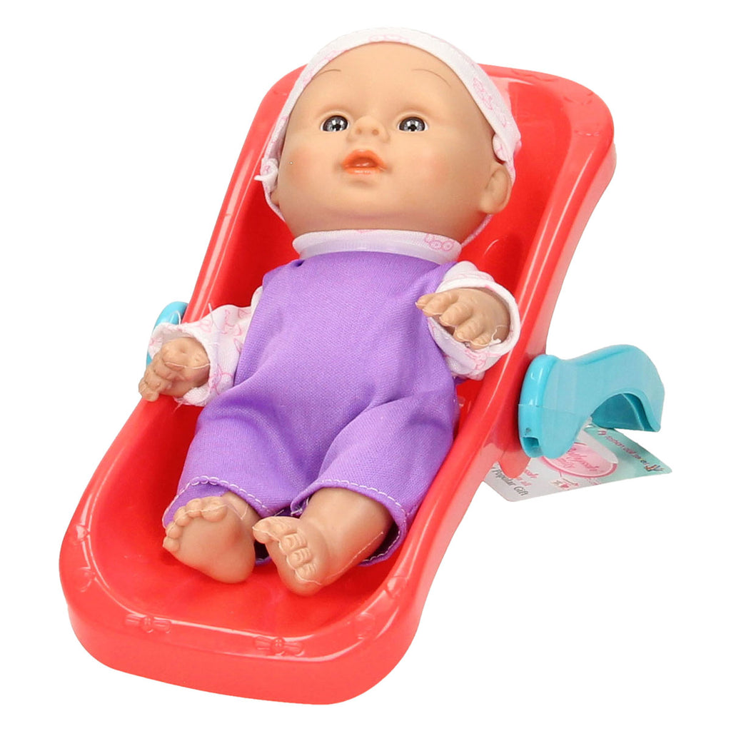 Lobbes Babypuppe im Tragestuhl