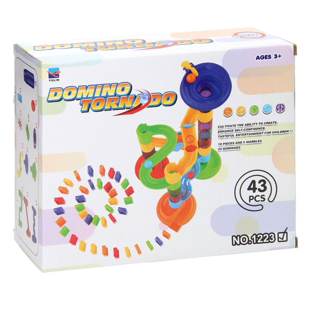 Domino Tornado Kugelbahn 43dlg.