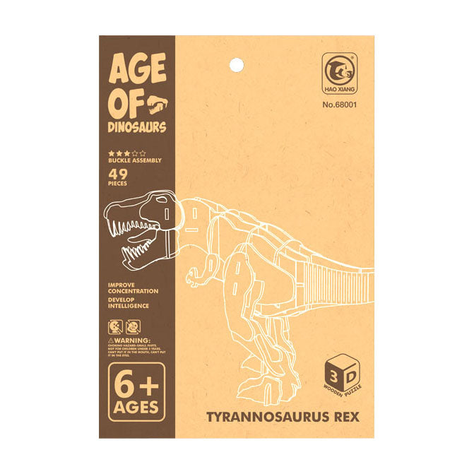 Lobbes Holzbausatz Dino 3D T-Rex