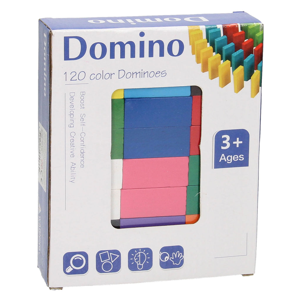 Dominosteine ​​aus Holz, 120 Stück.