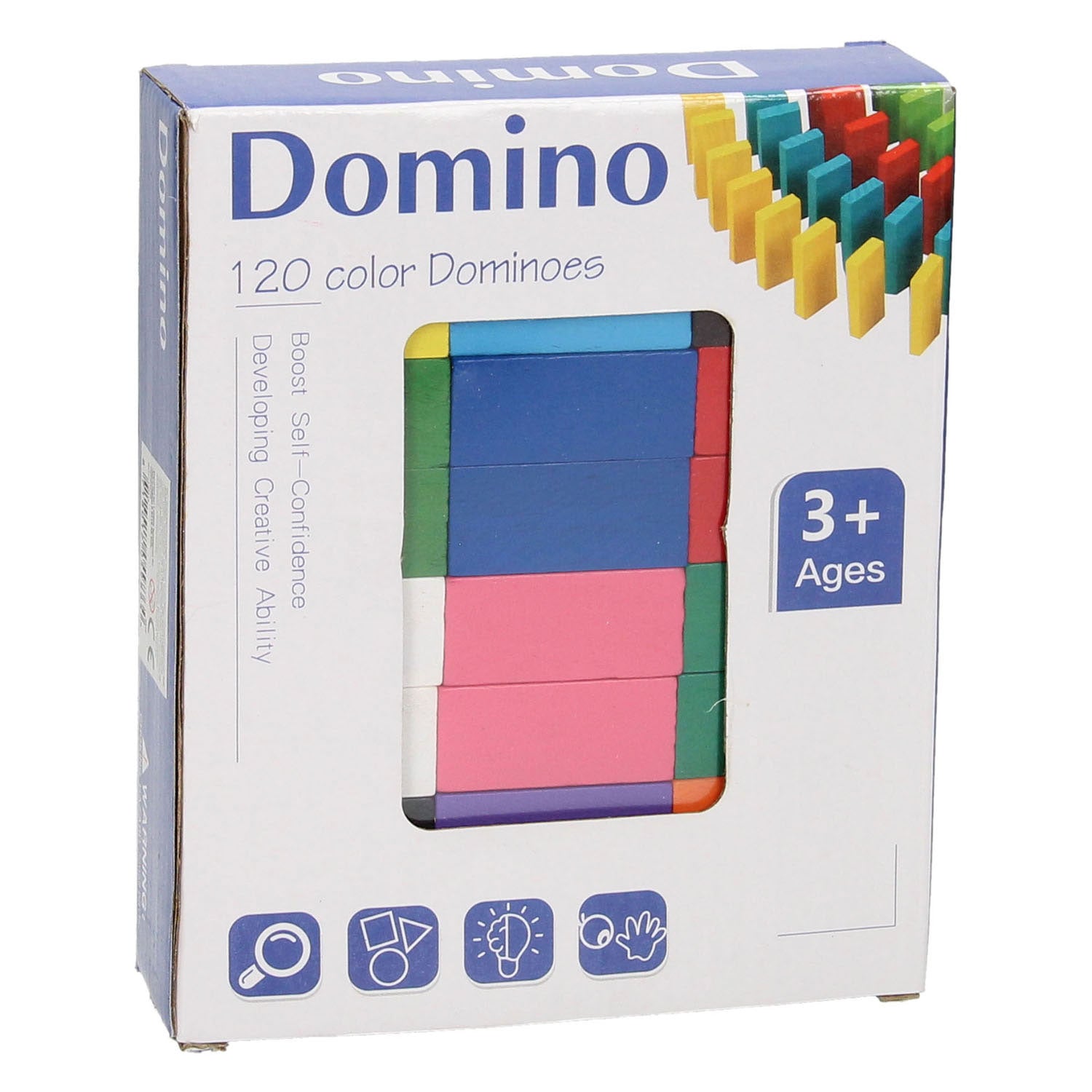 Dominosteine ​​aus Holz, 120 Stück.