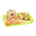 Tablett-Spielzeugessen Frühstücks- und Teeset