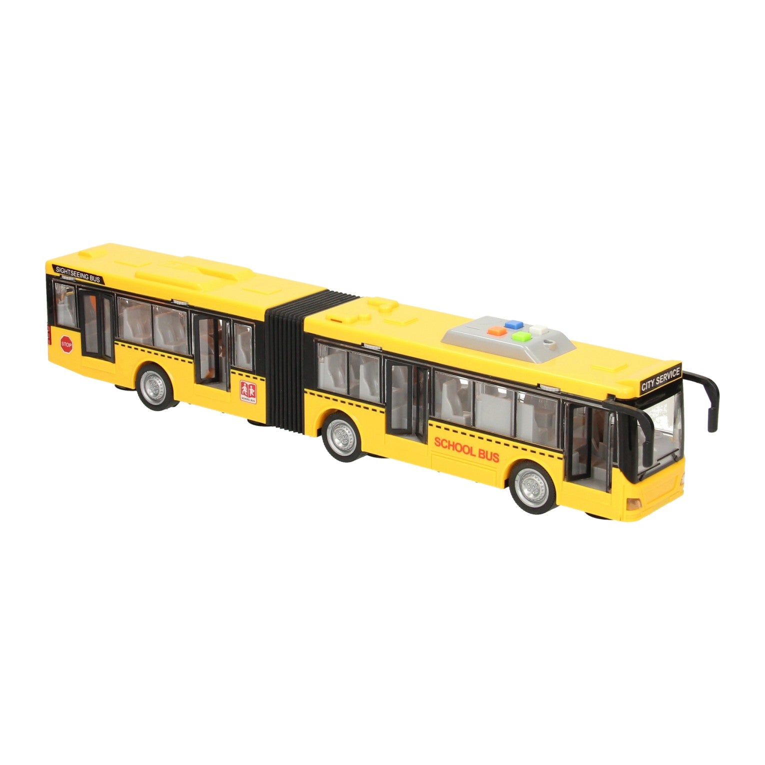 Mundharmonika-Schulbus mit Licht und Klang