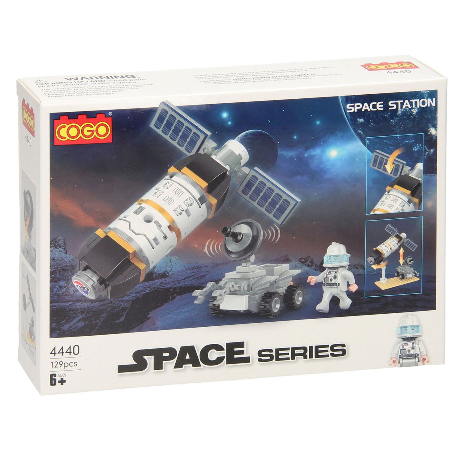 Mondmissions-Bausatz, 113 Teile