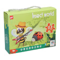 Insekten-Puzzle, 63 Teile.