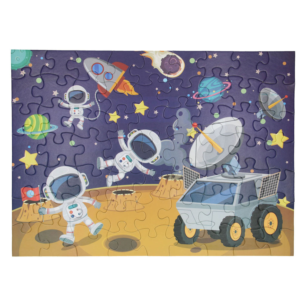 Weltraumpuzzle, 63 Teile.