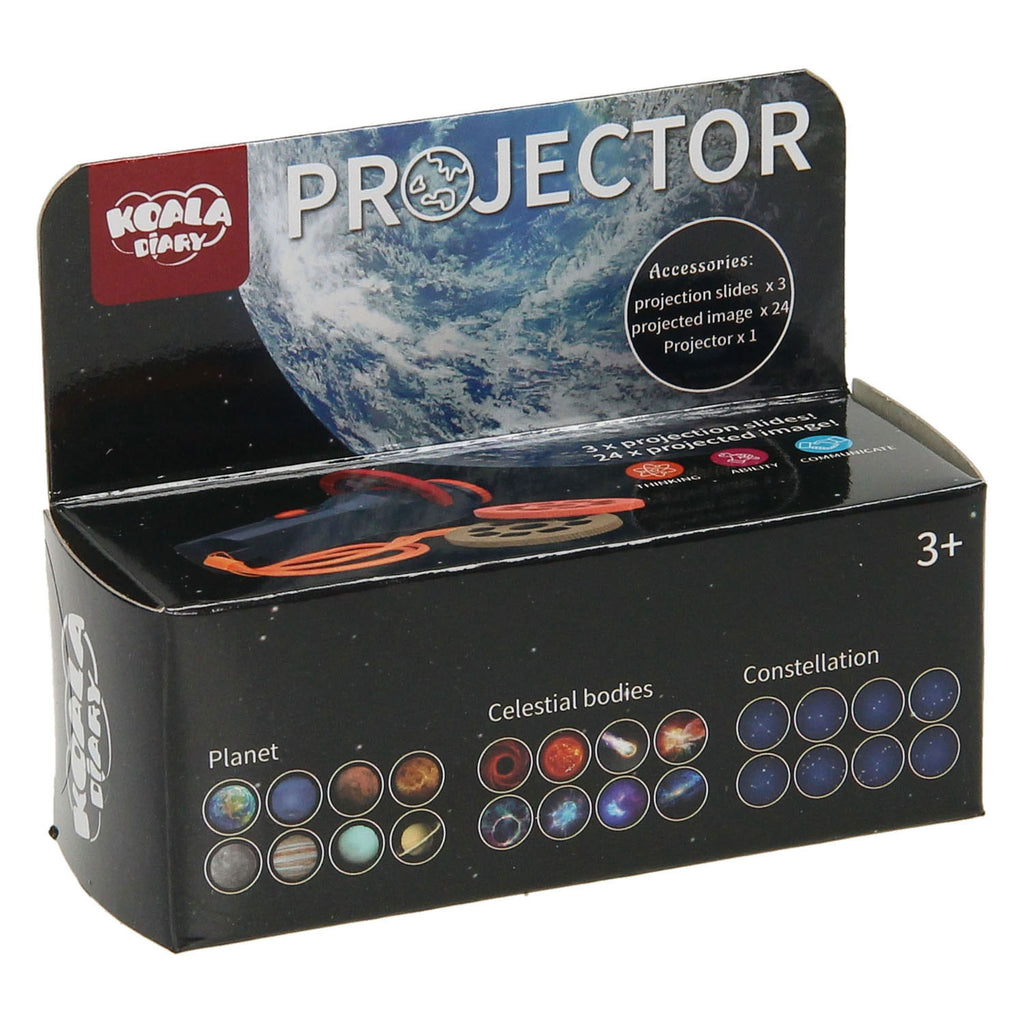 Projektionssäulenlampe Planeten