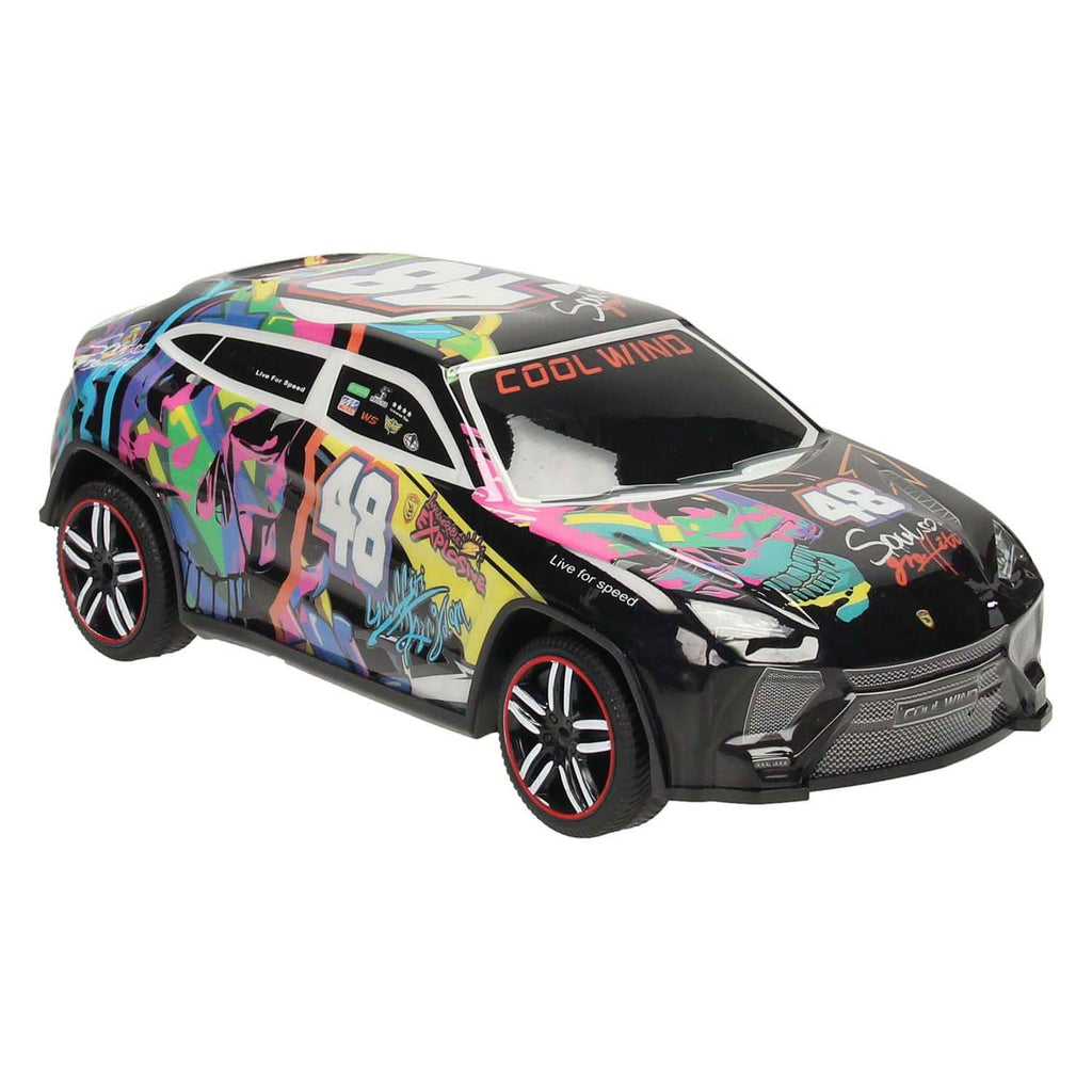 RC-Rennwagen-Körper-Graffiti