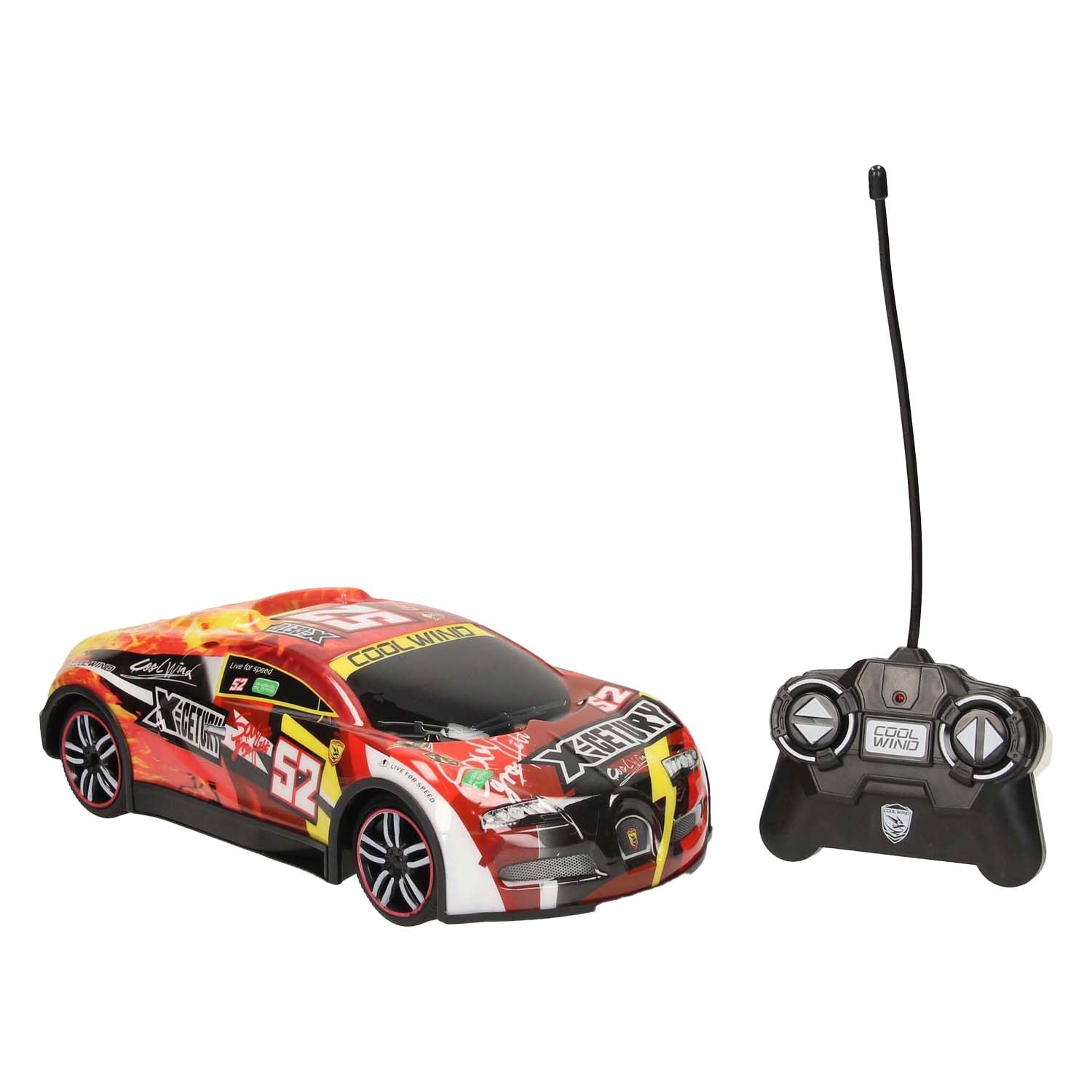 Rc bestuurbare racewagen softbody x52