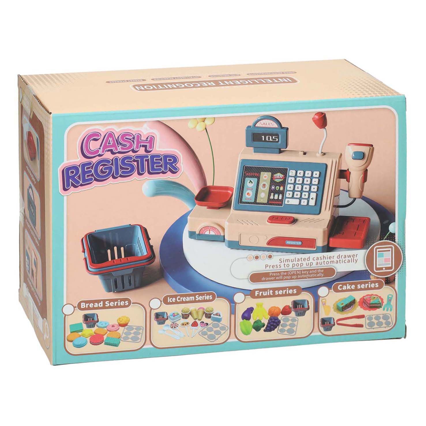 Spielzeugkassen-Set mit Zubehör