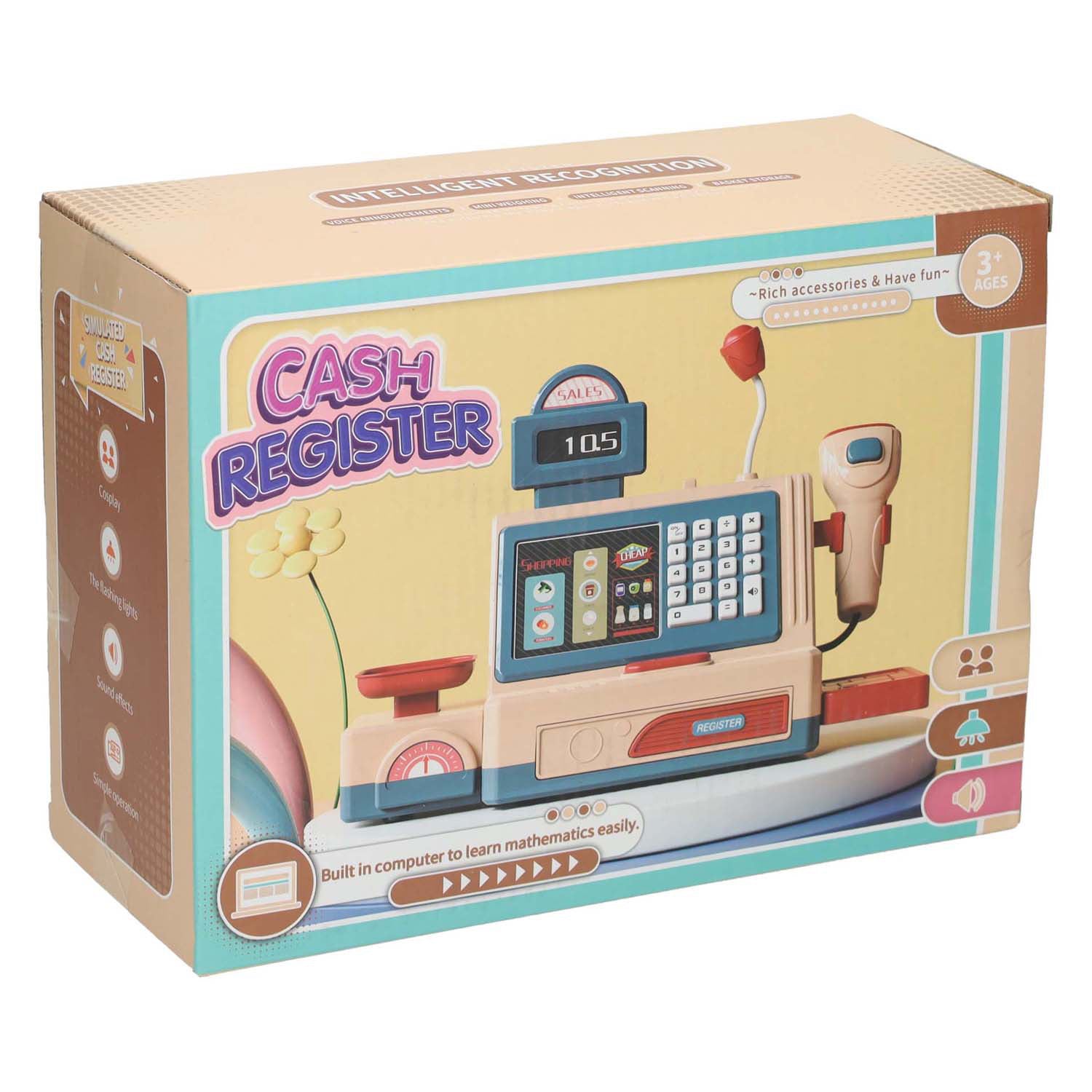 Spielzeugkassen-Set mit Zubehör