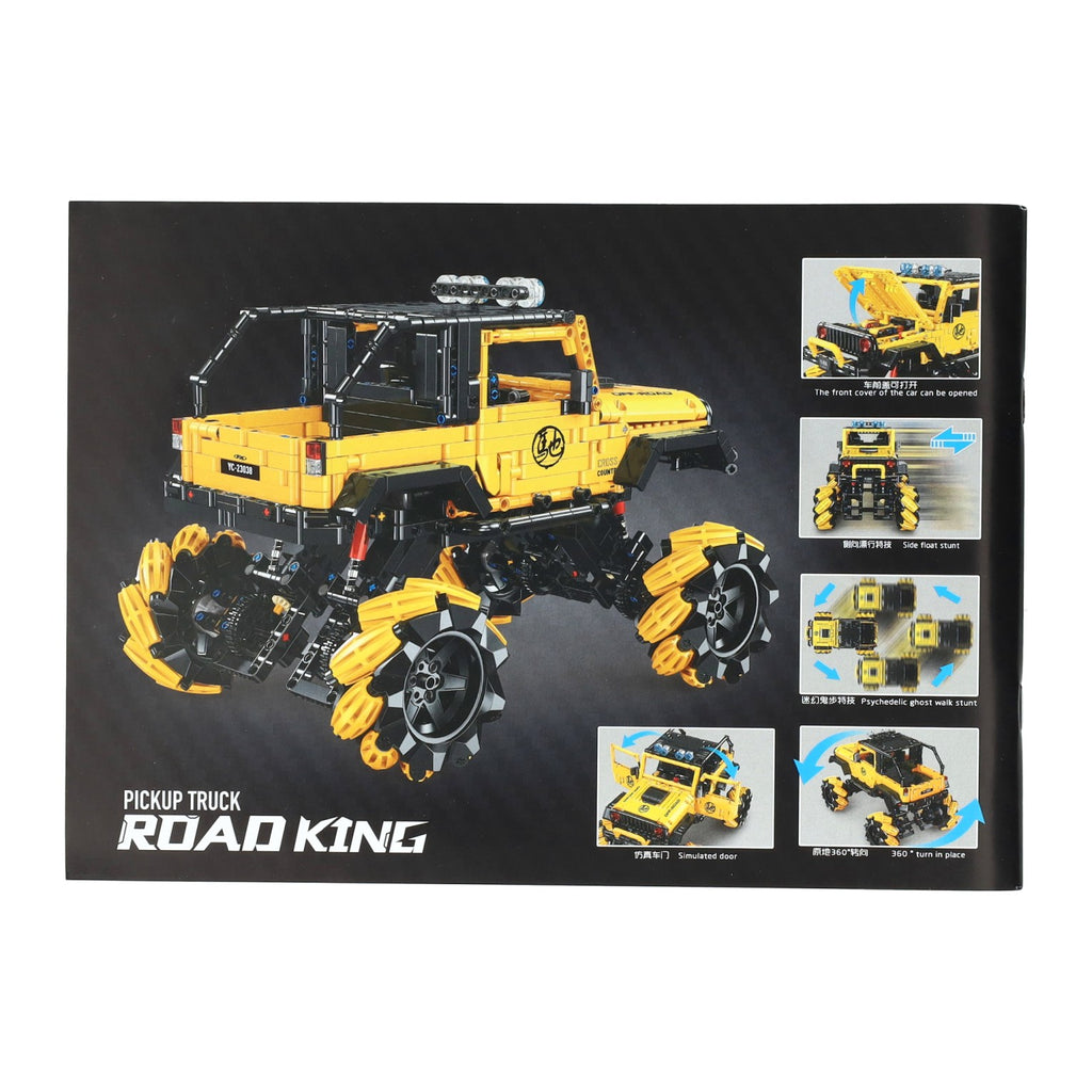 Rc Happy Build ferngesteuertes Bausteinset Pickup-Truck - 1490dlg.