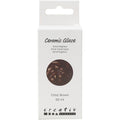 Creativ Company Keramikglasur 984-1101 c undurchsichtiges Schokoladenbraun - 60 ml