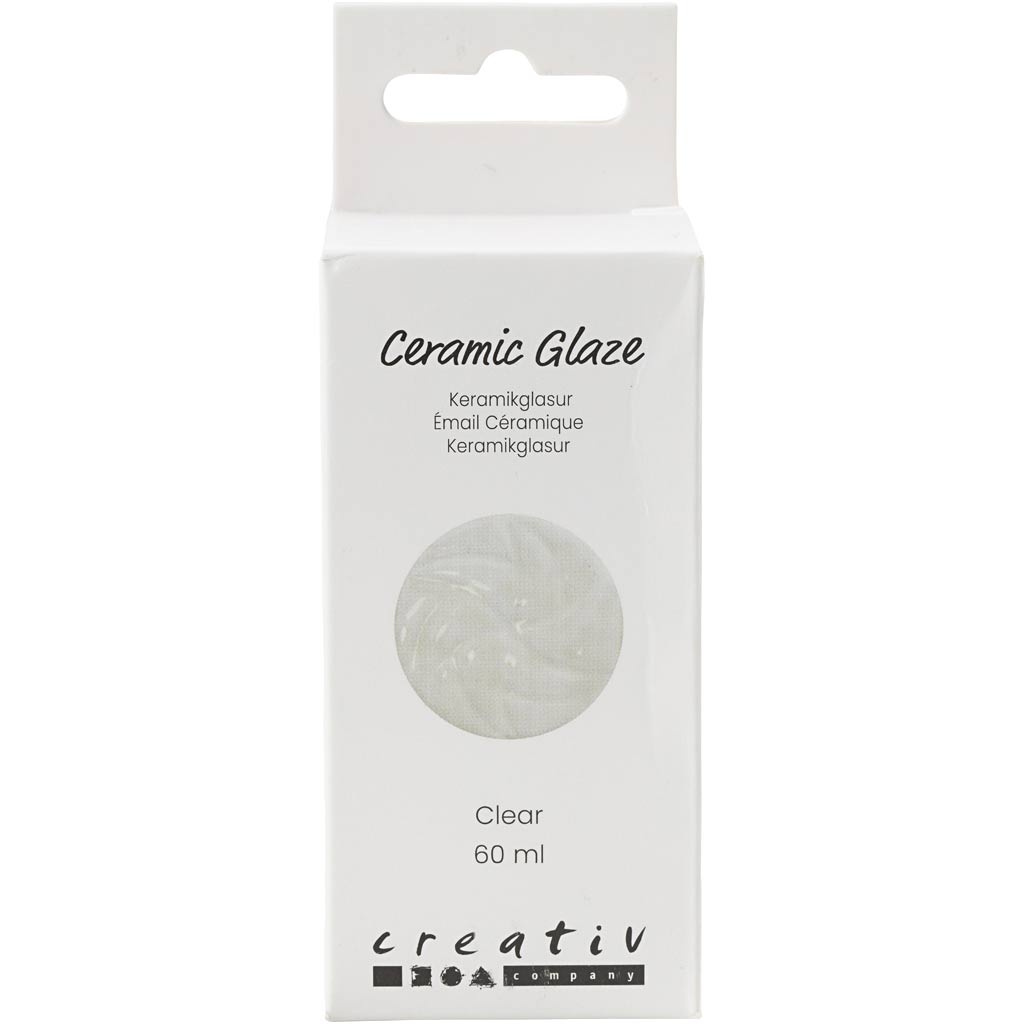 Creativ Company Keramikglasur 984-1101 c transparent klar - 60 ml