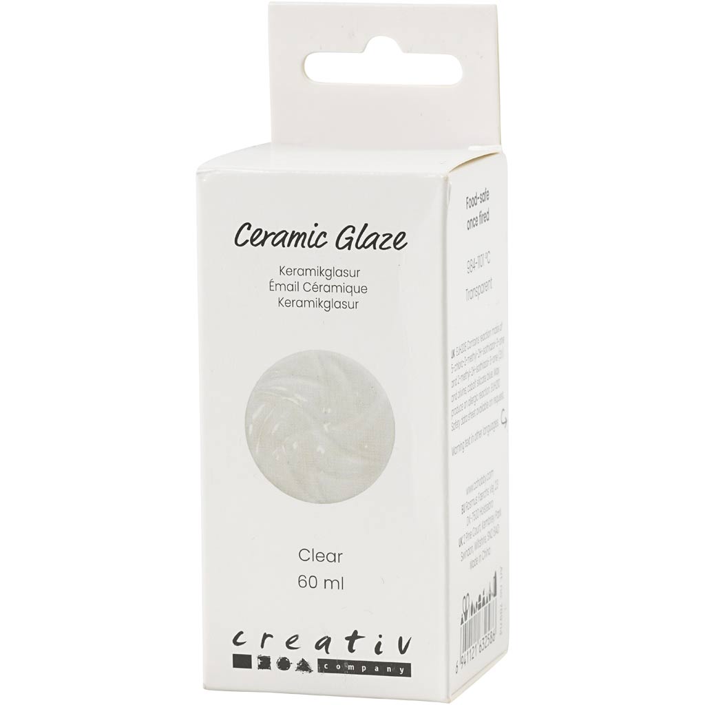 Creativ Company Keramikglasur 984-1101 c transparent klar - 60 ml