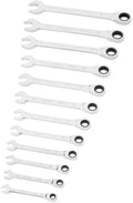 Stanley handgereedschap ringsteeksleutelset met ratelring 12 delig - stmt82847-0