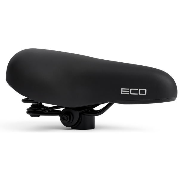 Edge Fahrradsattel City Schwarz (Werkstattverpackung)