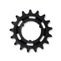 KMC-Ritzel für Shimano 17t O-Mo Stahl 1,8 Zoll - schwarz