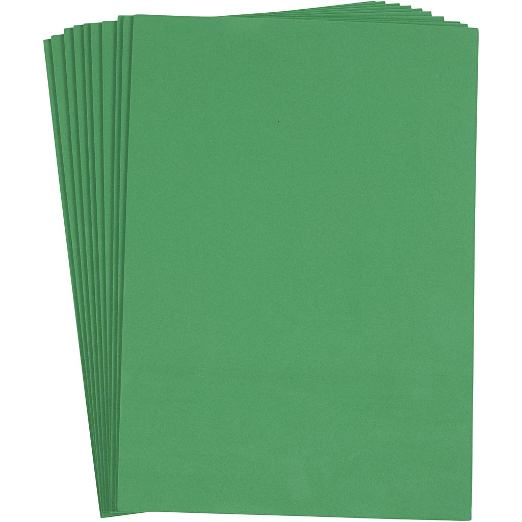 Creativ company https: www.cchobby.nl eva-foam-a4-vel-210x297-mm-dikte-2-mm-donkergroen-10-vel-1-doos