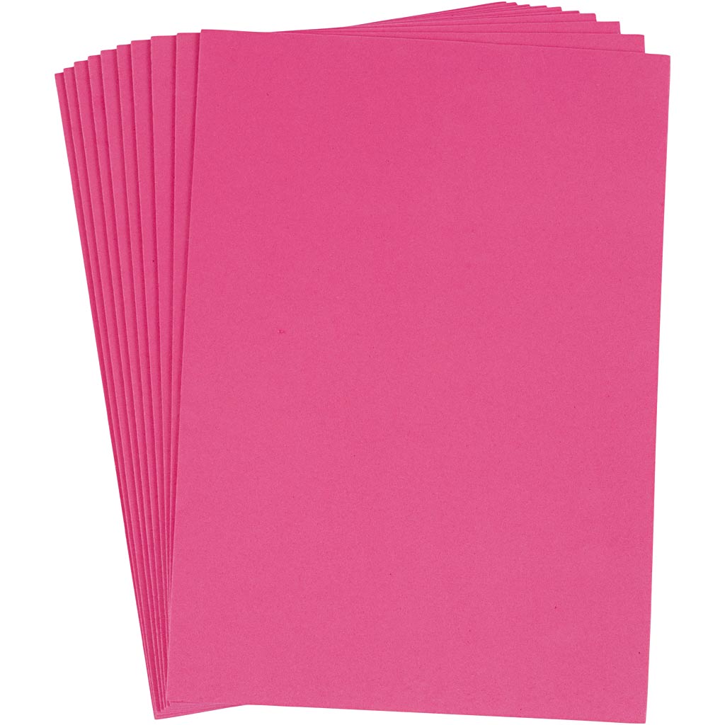 Creativ company https: www.cchobby.nl eva-foam-a4-vel-210x297-mm-dikte-2-mm-roze-10-vel-1-doos-79042