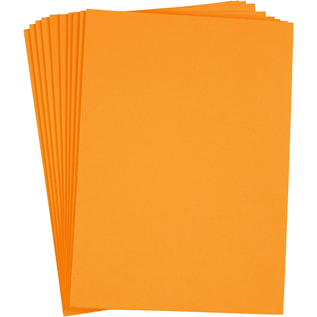 Creativ company https: www.cchobby.nl eva-foam-a4-vel-210x297-mm-dikte-2-mm-oranje-10-vel-1-doos