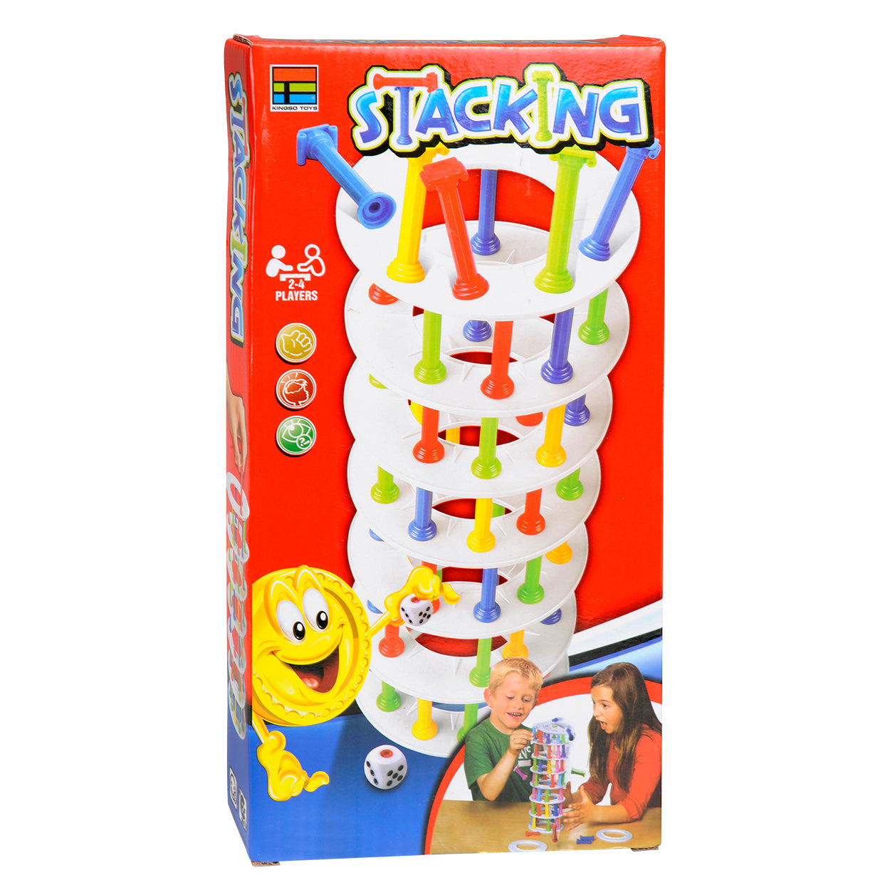 Lobbes speelgoed bv lobbes stapeltoren spel educatief gezelschapsspel voor kinderen.