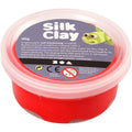 Silk clay - rood, 40gr.